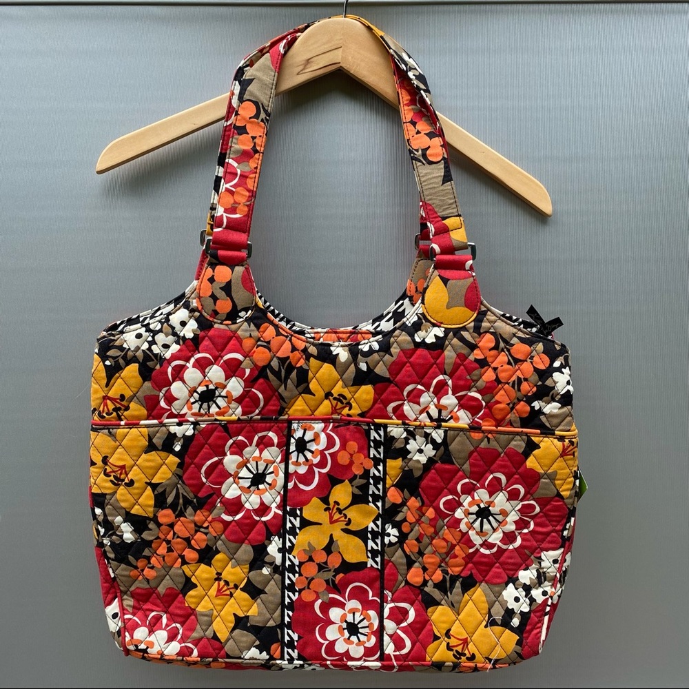NWT Vera Bradley Laptop Carryall in Bittersweet